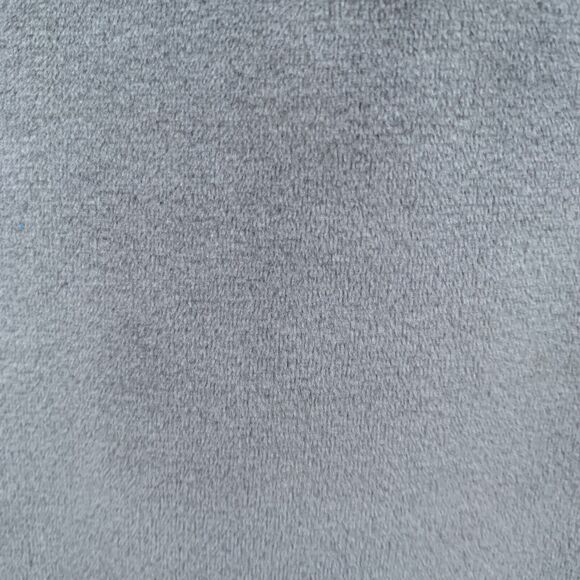 SKIMS Jacket Sz Medium Grey Velour Zip Up Hoodie Short Super Soft Loungewear - Picture 12 of 12